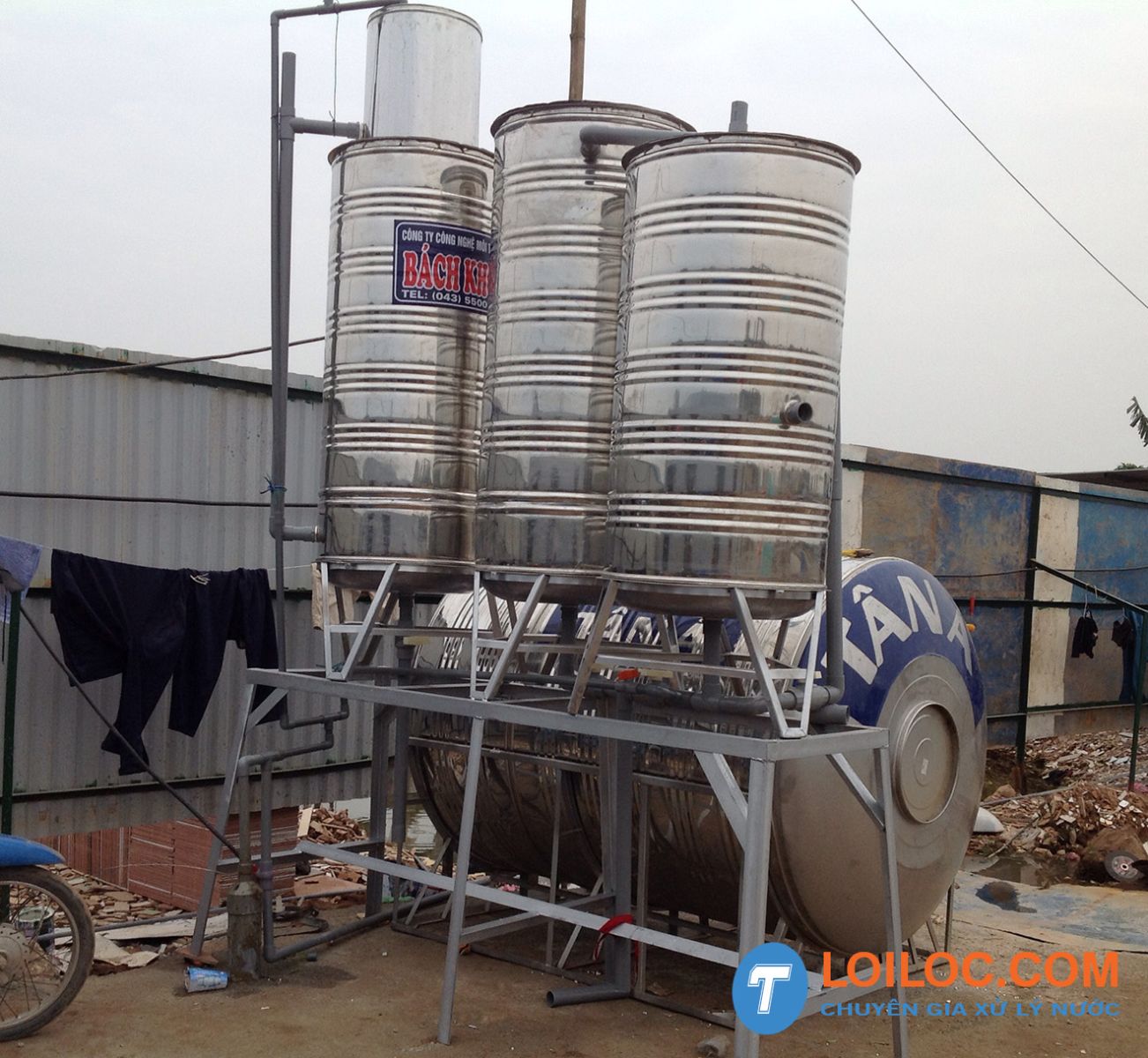 Máy lọc nước giếng khoan Bách Khoa BKK Máy lọc nước giếng khoan Bách Khoa BKK