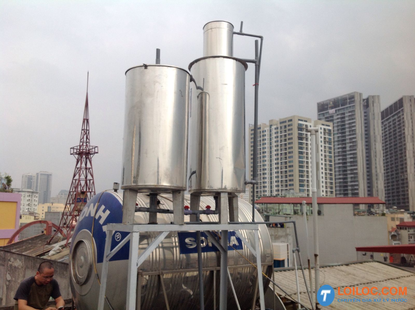 Hỉnh ảnh Máy lọc nước giếng khoan bách khoa BK01 Hỉnh ảnh Máy lọc nước giếng khoan bách khoa BK01
