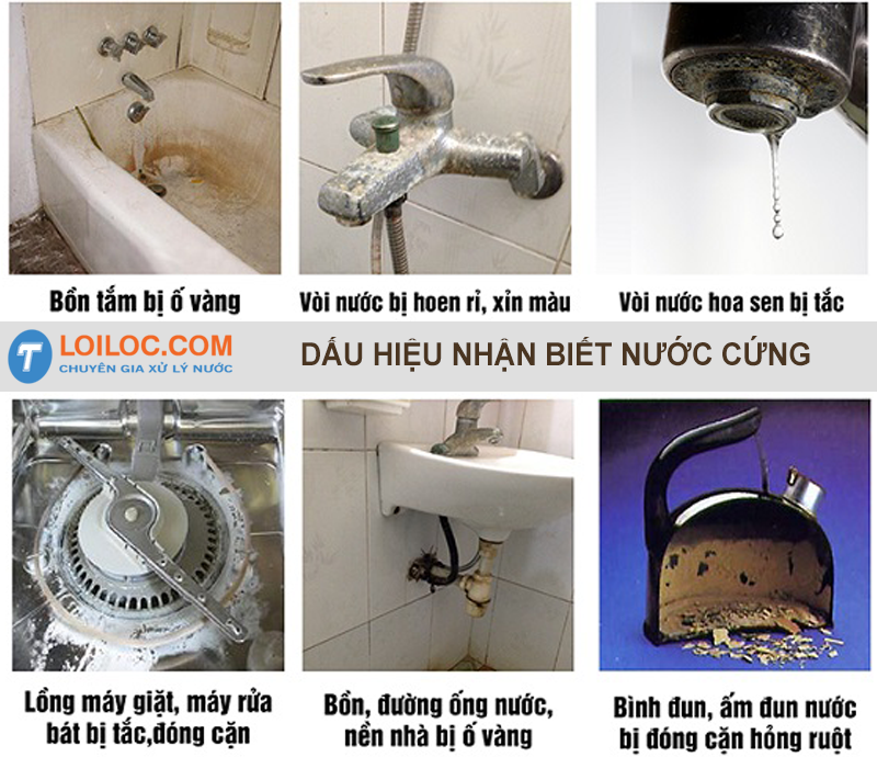 Nước cứng, nước nhiễm canxi, nước nhiễm đá vôi